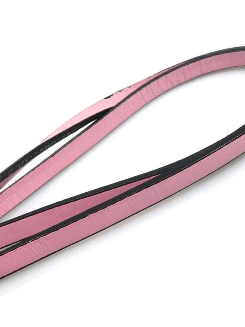 Auth PRADA Pochette Pink Leather/Silvertone - e61826a - Picture 12 of 14